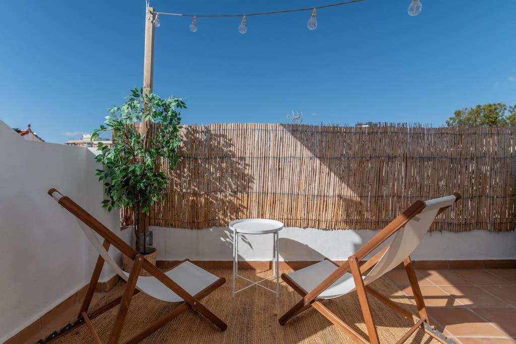 Urban Charm Rooftop Apartment With Vista Malaga Zewnętrze zdjęcie